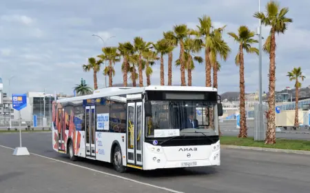 Городские автобусы Сочи