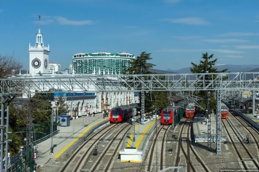 Информация о ж/д вокзале Сочи